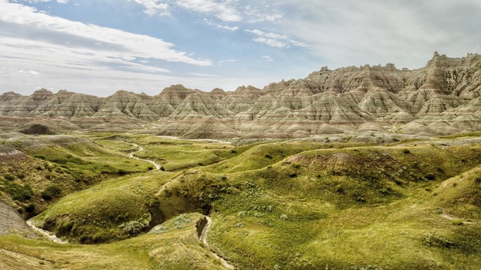 Badlands (nature), landscape, South Dakota, nature