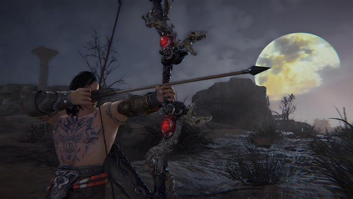 4K, 4K, arrows, men, 24 Entertainment, Naraka: Bladepoint, bow