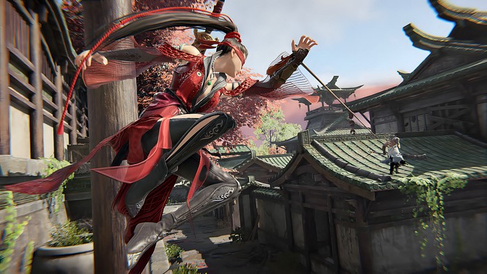 Naraka: Bladepoint Female Warrior in Action 4K