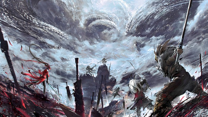 4K, Naraka: Bladepoint, 4K, men, 24 Entertainment, women