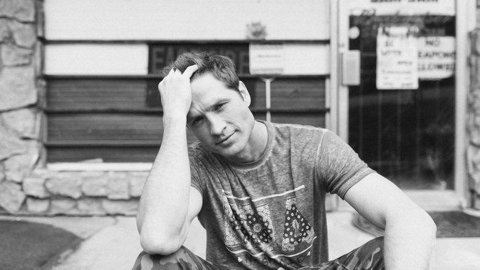 Walker Hayes Black and White Portrait