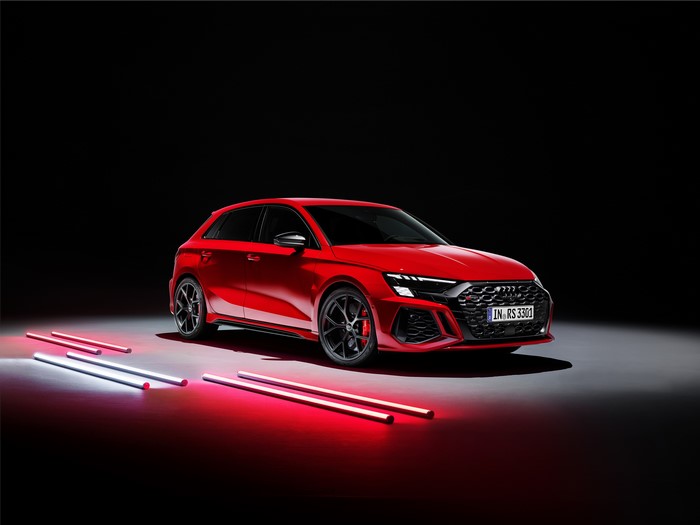 4K, Audi, Audi RS3, German cars, hatchbacks, sports car, car