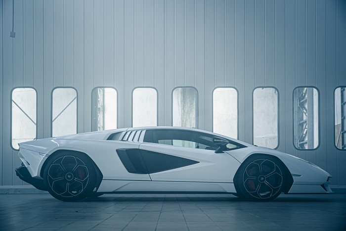 4K, sports car, car, Lamborghini, Lamborghini Countach, Hypercar