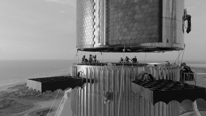 4K, rocket, spaceship, monochrome, SpaceX, space