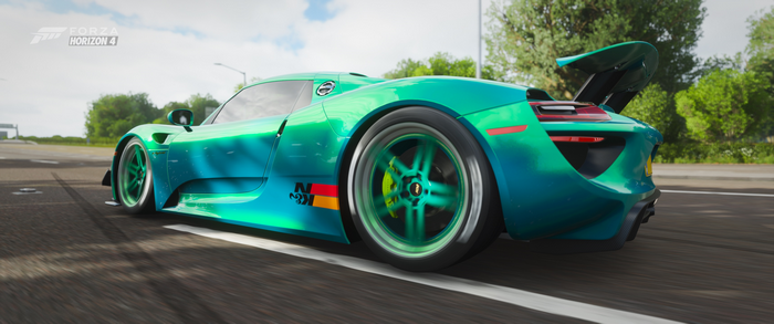 ultrawide, racing, Porsche 918 Spyder, Forza Horizon 4, video games, car, Forza