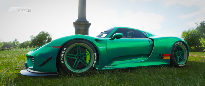 Forza, car, racing, Porsche 918 Spyder, ultrawide, video games, Forza Horizon 4
