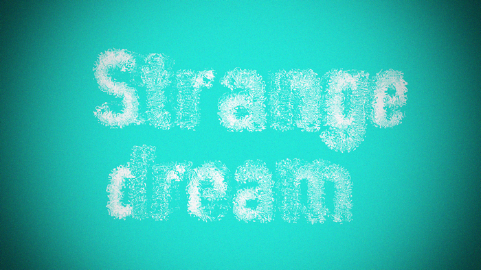 4K, noise, cyan background, vintage, text, cyan, blurred, abstract