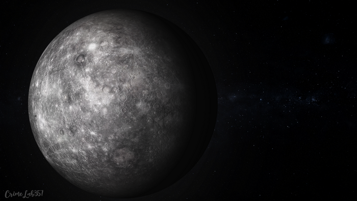 watermarked, space, Mercury