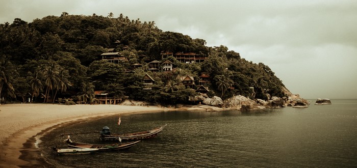 4K, Thailand, boat, beach