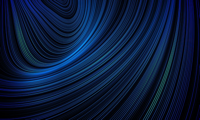 4K, texture, dynamic, digital art, warp, lines, striped, artwork, pattern, waves, dark, lights, 3D, digital, blue, vector, abstract