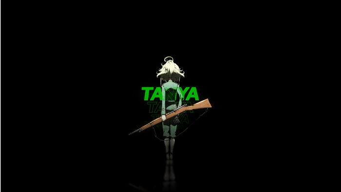 4K, Youjo Senki, anime girls, Tanya Degurechaff