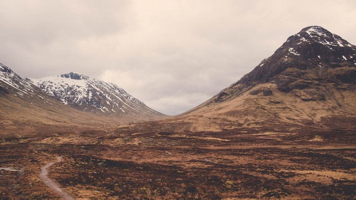 4K, Scotland, nature, Altnafeadh, mountains, landscape