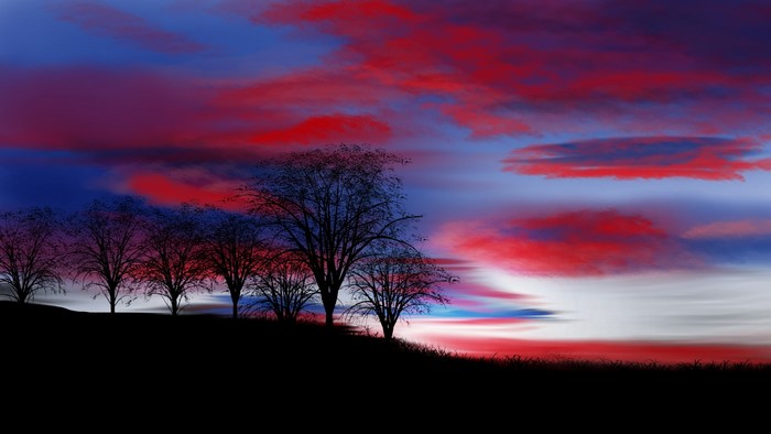 nature, digital art, landscape, digital painting