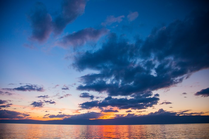 Russia, sunset, landscape, nature