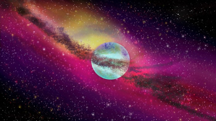 digital painting, space, space art, digital art, planet