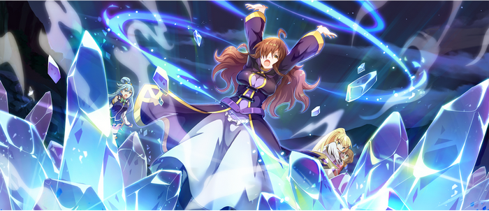 anime girls, Wiz (Konosuba), Kono Subarashii Sekai ni Shukufuku wo!, magic