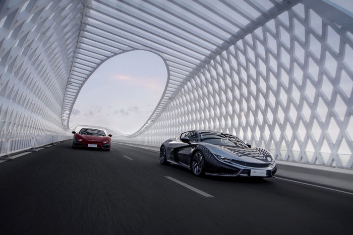 car, red cars, vehicle, asphalt, black cars, supercars, road