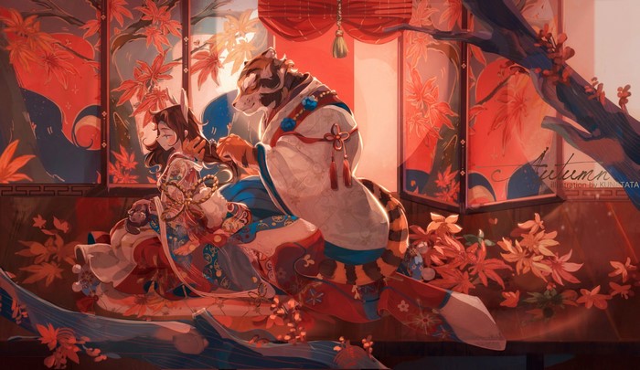 original characters, fantasy girl, anime, fantasy art, kunatata, anime girls