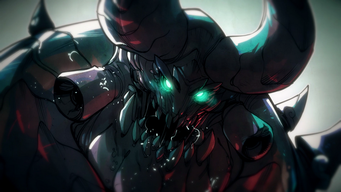 demon, artwork, Dagon, creature, 2D, video games, Darksiders Genesis