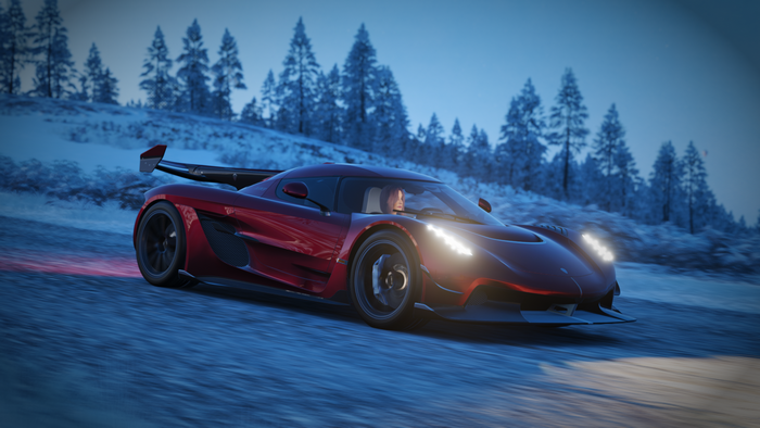4K, Forza Horizon 4, Forza Horizon, Hypercar, italdesign, Koenigsegg, cinematic, racing, Forza, supercars, Ford, Pagani, Ferrari, car