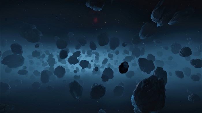 artwork, asteroid, universe, space