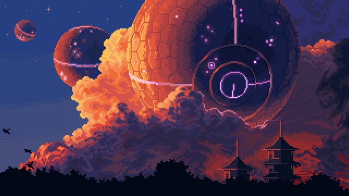 4K Pixel Art Fantasy Cover by TheFatRat