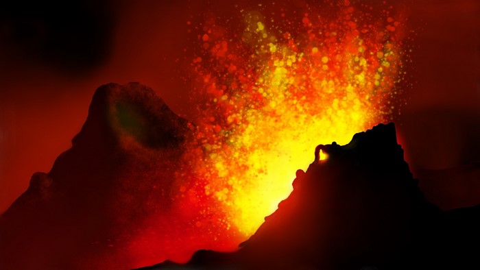 digital painting, digital art, nature, landscape