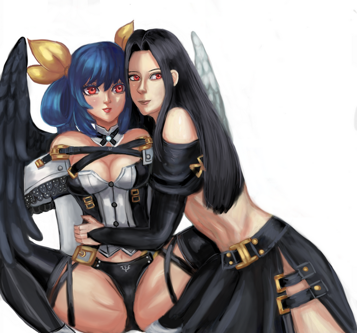 Dizzy and Testament from Guilty Gear Xrd