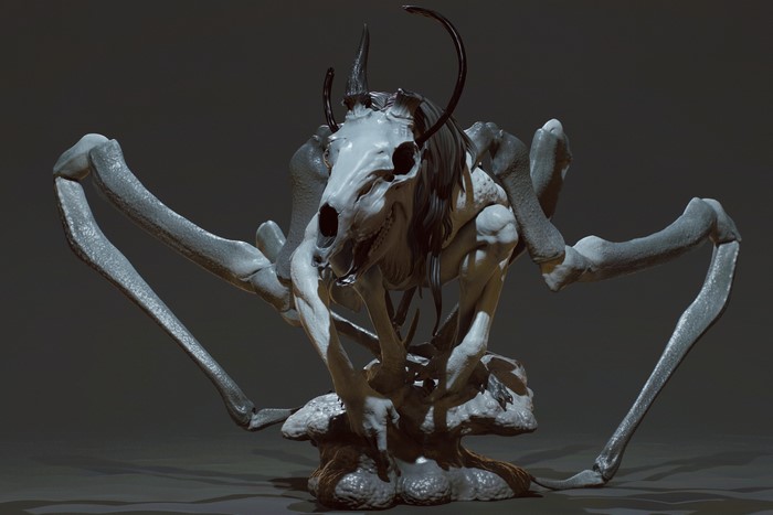 4K, Sadan Vague, artwork, dark