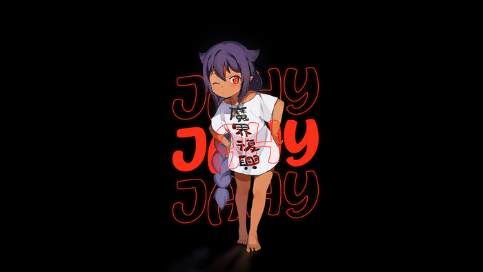 4K, Jahy, anime girls, Jahy-sama wa Kujikenai!