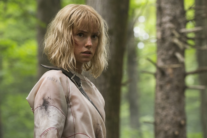 Daisy Ridley as Viola Eade in the forest