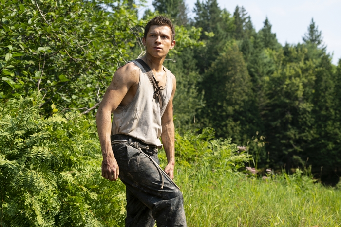 Tom Holland as Todd Hewitt in Chaos Walking