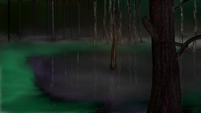 landscape, nature, digital painting