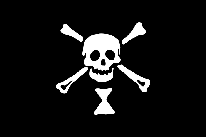 Pirate Flag, Jolly Roger, flag, pirates, skull