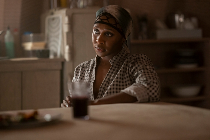 Cynthia Erivo as Hildy in Chaos Walking