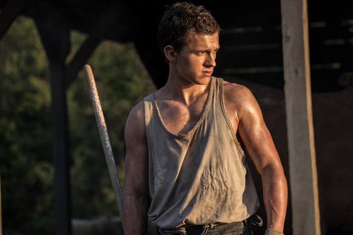Tom Holland as Todd Hewitt in Chaos Walking