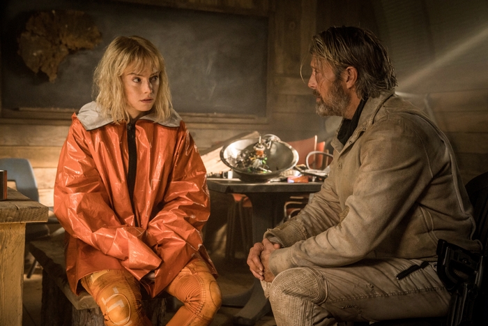 Daisy Ridley and Mads Mikkelsen in Chaos Walking