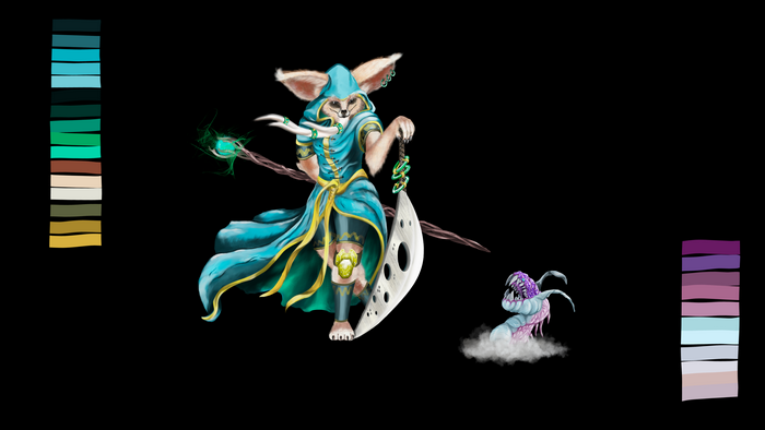 4K, humanoid, desert, swordsman, World of Warcraft, Anthro, character design, fantasy warrior