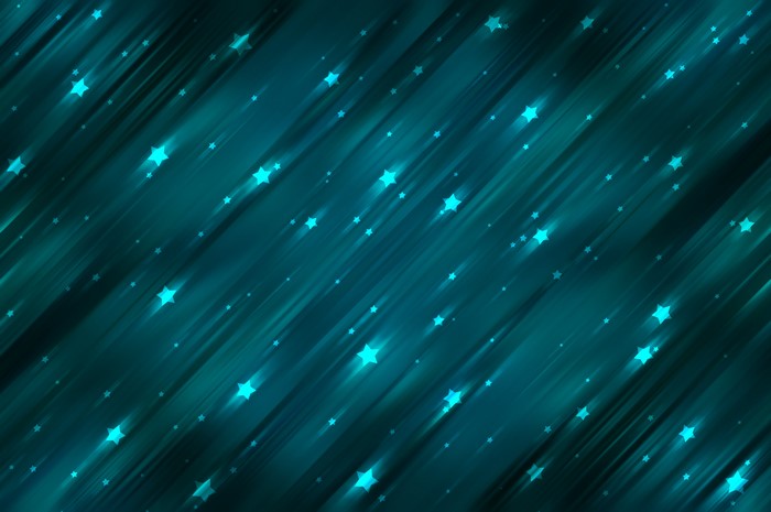 4K, abstract, lights, illustration, green, space, blue, lines, stars, pattern