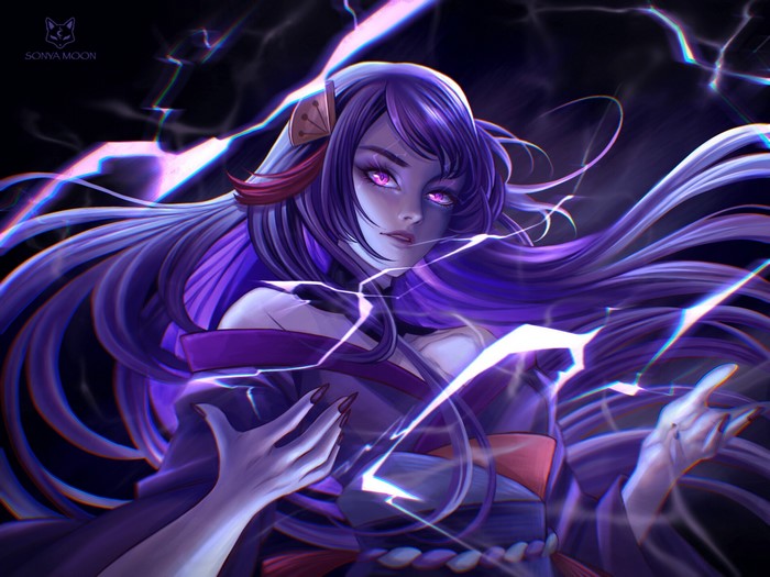 Genshin Impact, ArtStation, Sonya Moon, artwork, digital art
