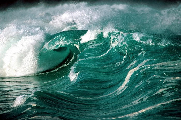 ocean view, Surf Green, water, blue, green, waves