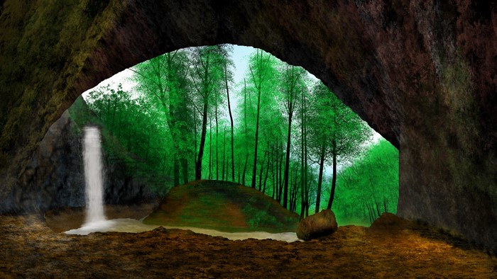 nature, digital painting, landscape