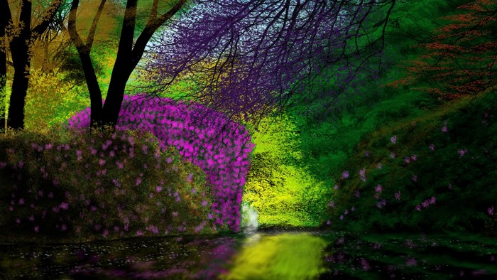 digital painting, landscape, nature