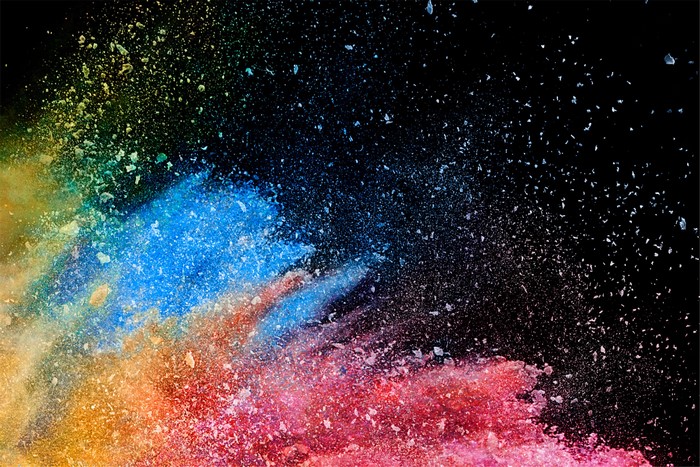 OEM, colorful, powder