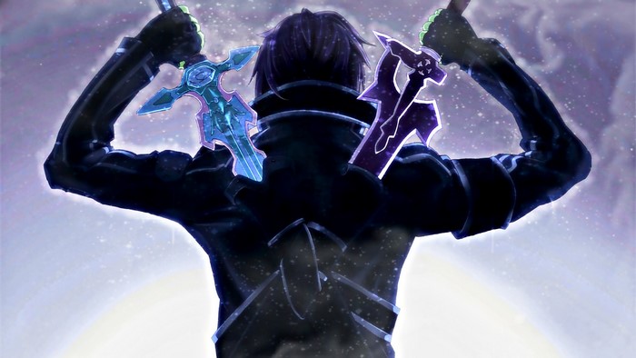 Kirigaya Kazuto with Dual Swords from Sword Art Online