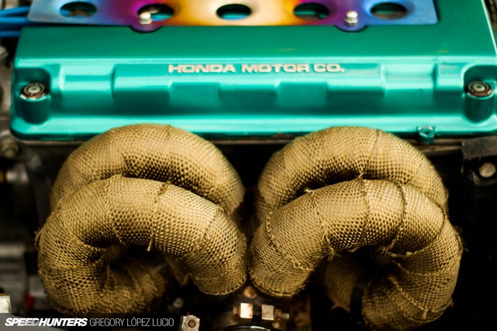 Speedhunters, Honda, engine exhaust, car, Japanese cars, JDM, Gregory López Lucio, exhaust pipes, engine