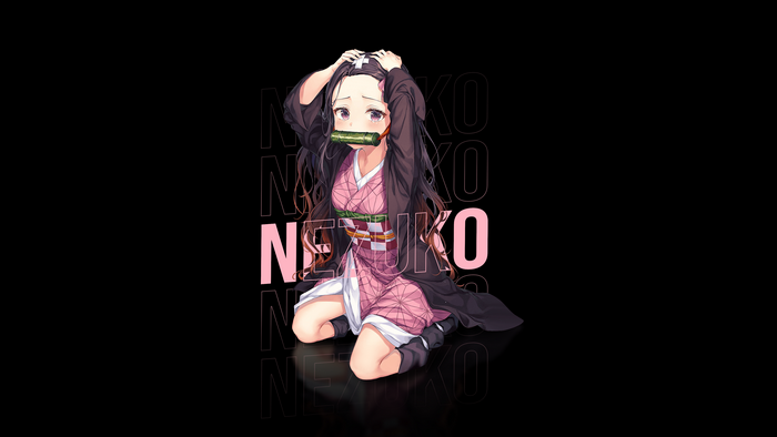 4K, Kimetsu no Yaiba, anime girls, Kamado Nezuko