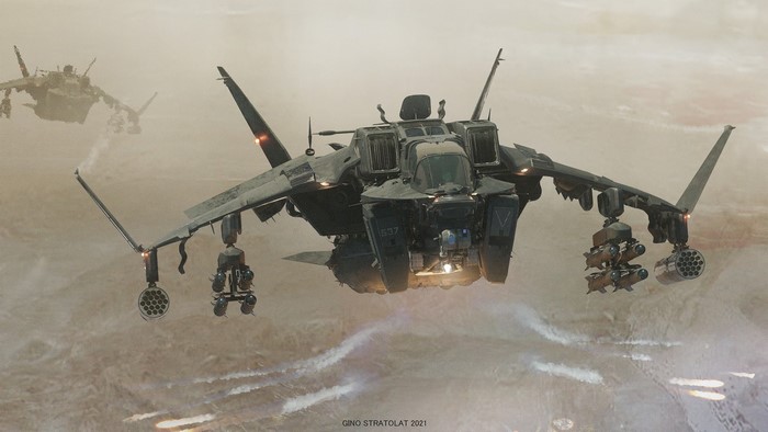 vehicle, ArtStation, military, futuristic, CGI, artwork, digital art, GINO STRATOLAT