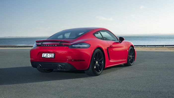 Porsche 718, shadow, German cars, Porsche, red cars, vehicle, Porsche Boxster / Cayman, car