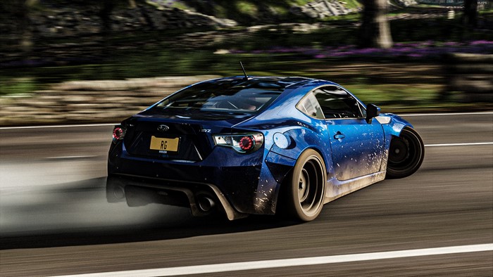 Subaru BRZ Racing Drift Action